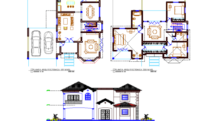 Desain rumah ukuran 10x15 4 kamar