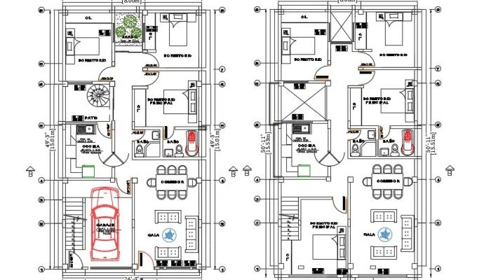 Desain rumah ukuran 15x8