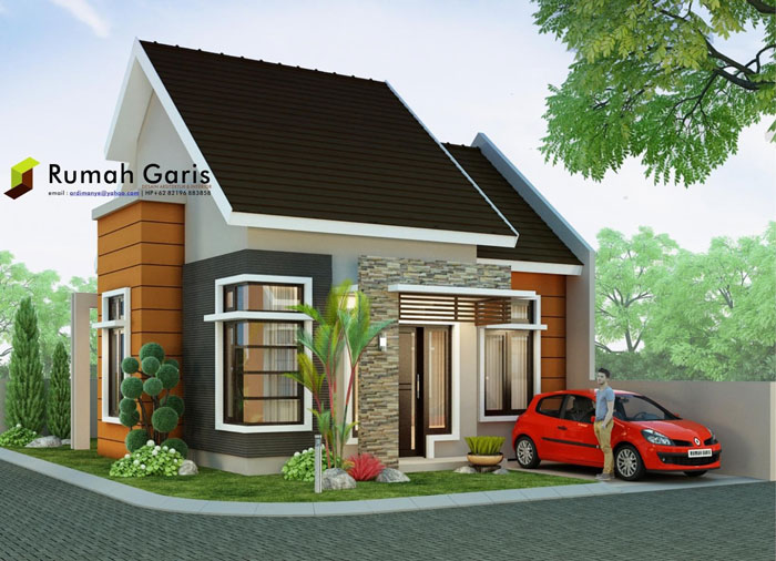 Desain rumah minimalis luas tanah 60