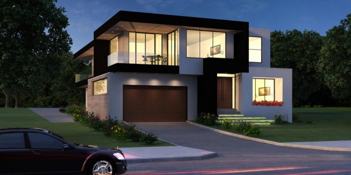 Desain rumah type 22 60 2 lantai