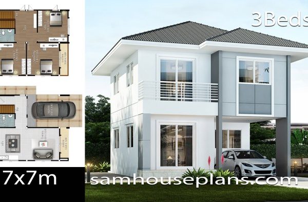 Desain rumah ukuran 9x17