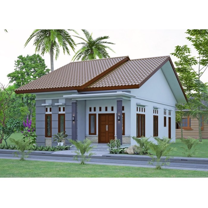 Desain rumah ukuran 7x12 2 lantai