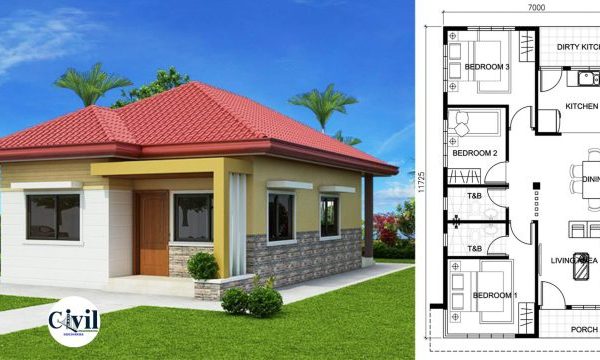 Desain rumah sederhana elegan