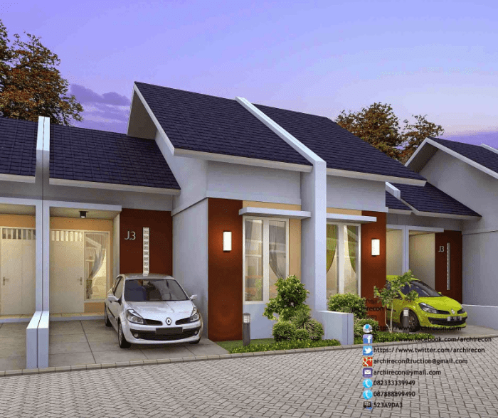 Desain rumah type 30 72