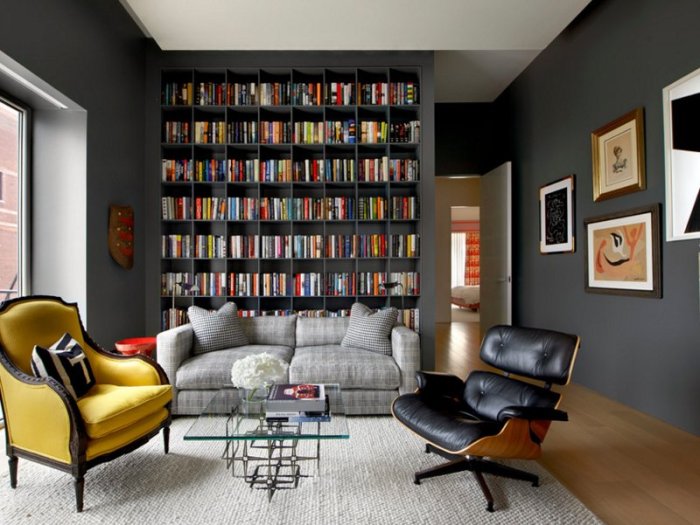 Bücherregal wohnzimmer klein